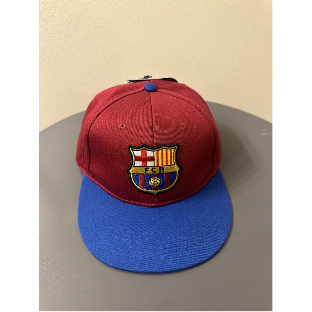 new FC BARCELONA HAT structured men/women fcb barca adjustable snapback ADULT